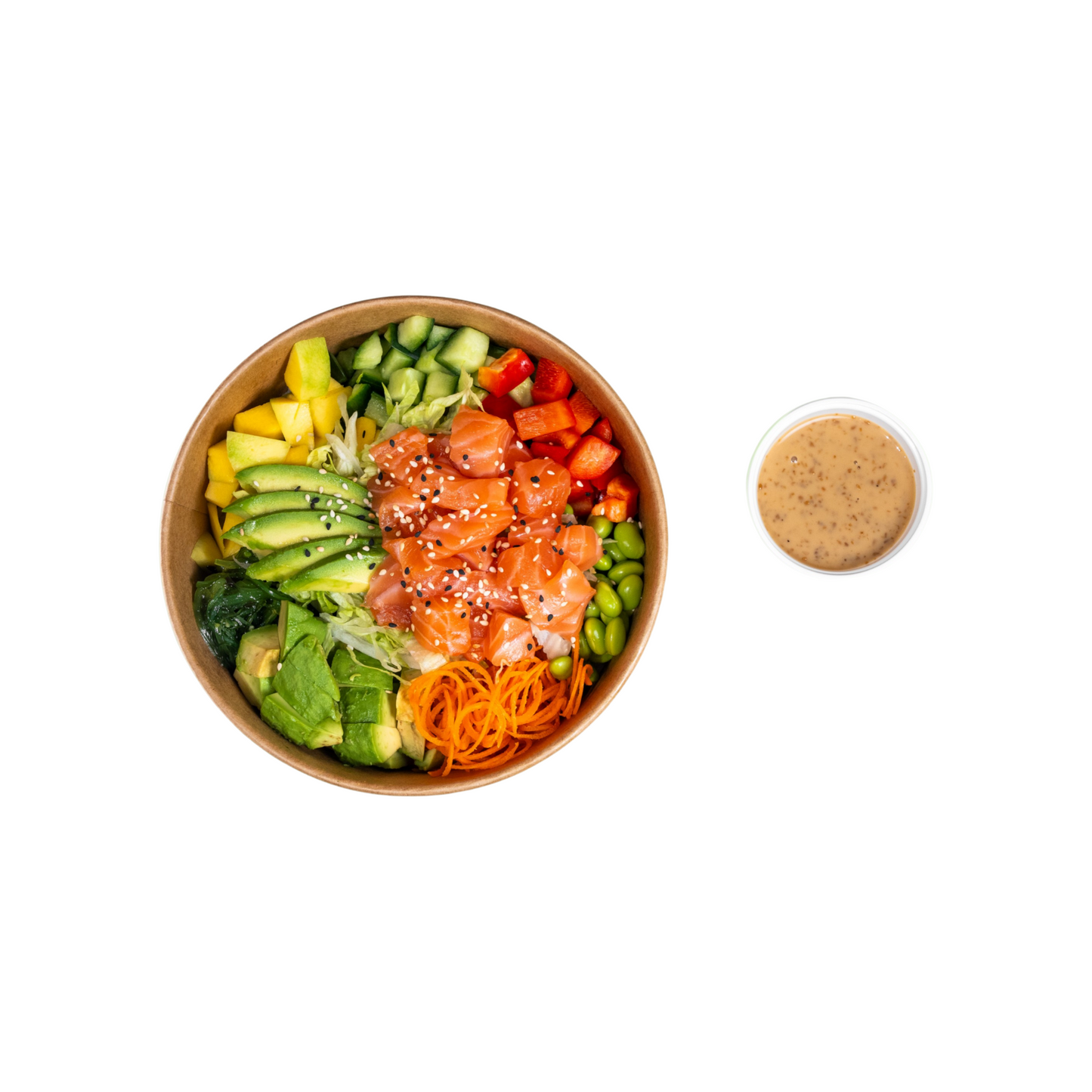 Salmon Poke Bowl-B,D,K